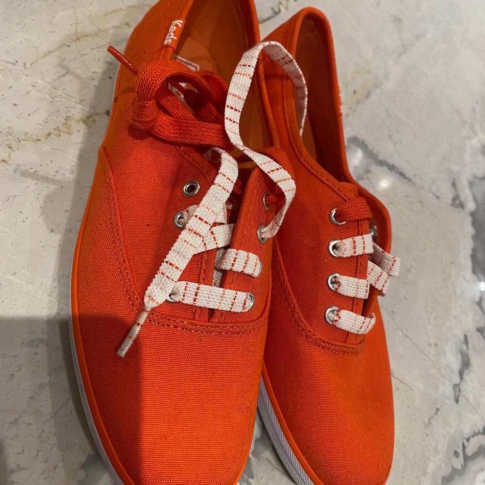 Orange Keds - new without tags